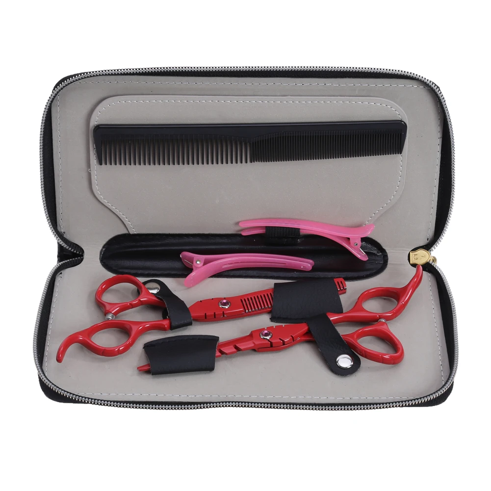 

5.5inch Scissors Professional Hairdressing Scissors Women Beauty Bangs Hairdresser'S Scisors Top Quality With Bag