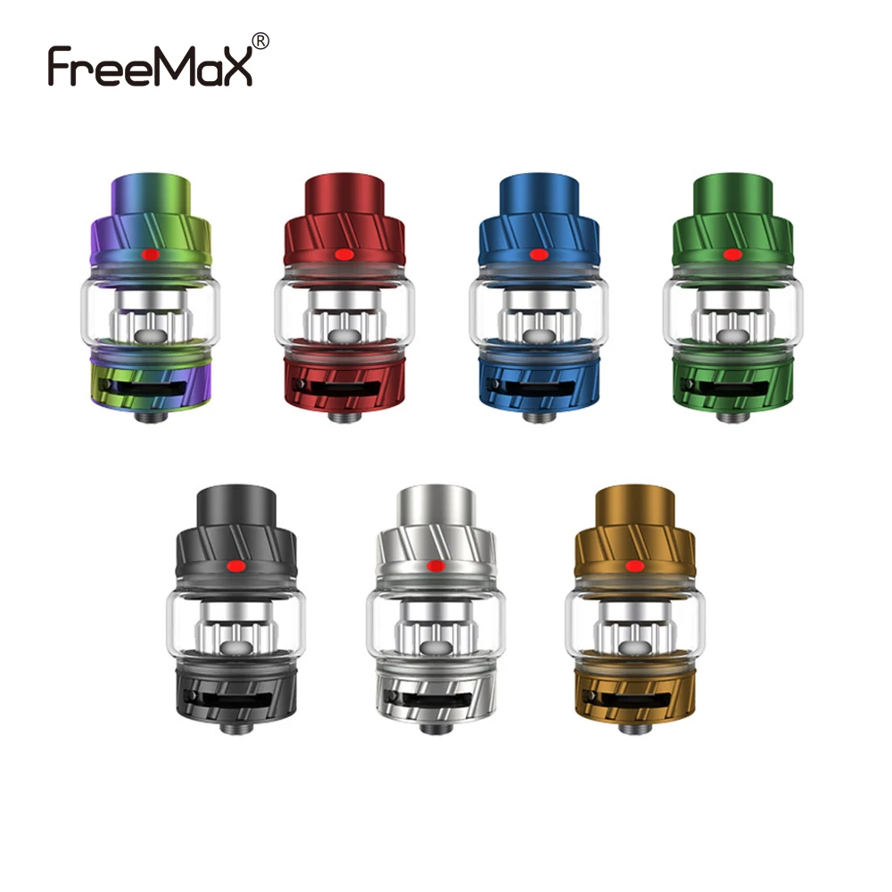 

NEW Original Freemax Fireluke 2 Tank Metal Edition 5ml Atomizer Fit Freemax TX Mesh Coil Larger Cloud Vape Tank Vs Fireluke Tank