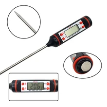Термометр для мяса, цифровой термометр для барбекю, электронный термометр для приготовления пищи, зонд, вода, молоко, кухонная духовка, термометр, инструменты