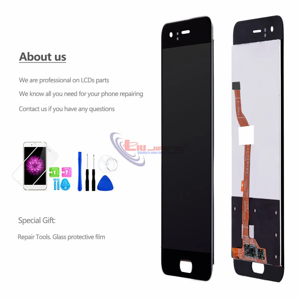 Для Huawei Honor 9 ЖК дисплей дигитайзер сенсорный экран Сменные аксессуары для STF L09 AL10