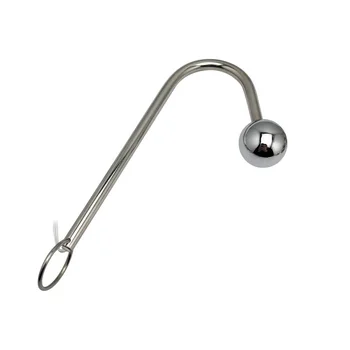 3 size Electro wave physical shock anal hook beads plug ring massager electrical stimulation medical therapy device sex toys 4