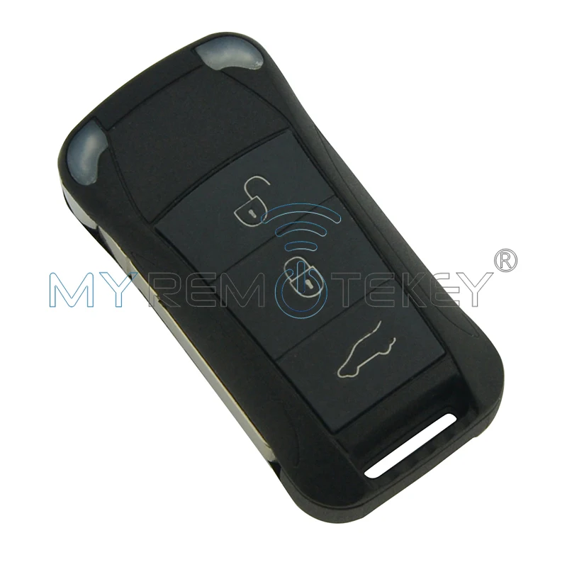 Remtekey дистанционный ключ 3 кнопки для Porsche key 434 МГц для Cayenne car key Год 2003-2012 флип-пульт дистанционного ключа автомобиля