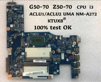

KTUXB Lenovo ACLU1/ACLU2 UMA NM-A272 motherboard for Lenovo G50-70 Z50-70 notebook motherboard CPU i3 DDR3 100% test work