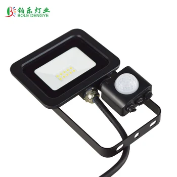 

BOLEDENGYE FloodLight 10W 20W PIR Sensor Reflector LED Flood Light Waterproof IP65 Spotlight Wall Outdoor Lighting Cold White