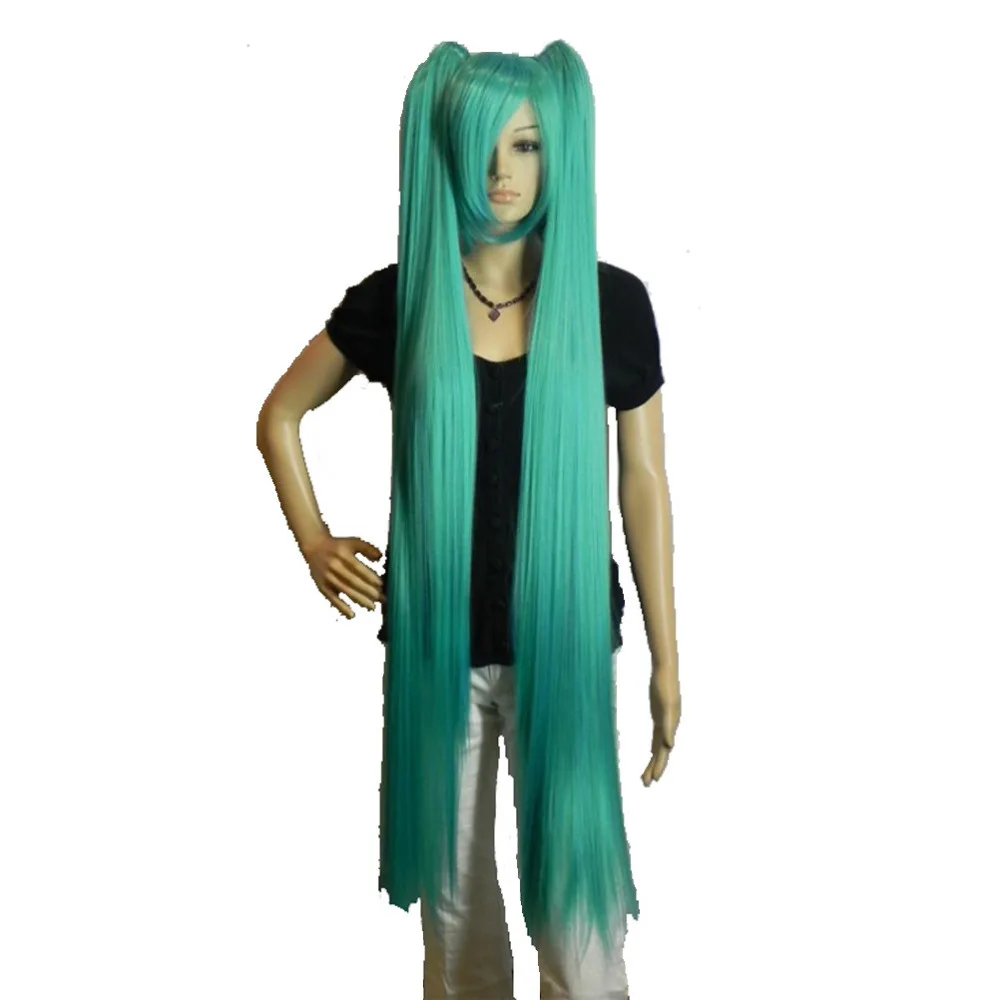 Strongbeauty peruca cosplay feminino duplo rabo de