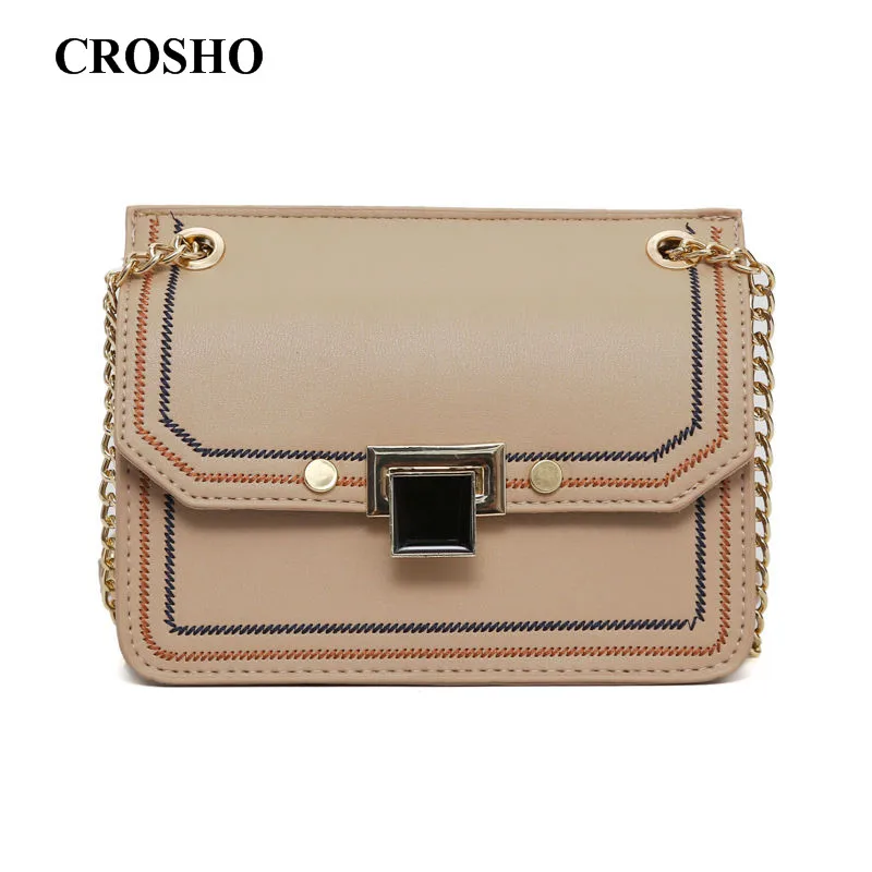 

YOUBROER Fashion Versatile Embroidery Line with Small Bag Cross - Shoulder Small Fresh Small Square Bag Thread