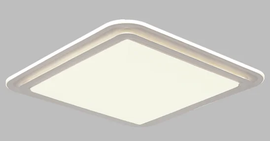 Single natural light SOLFART потолочный светильник s led plafonnier светодиодный потолочный светильник, светильник квадратного прямоугольного типа, тонкий светодиодный потолочный светильник s PS6254 - Цвет корпуса: Single natural light