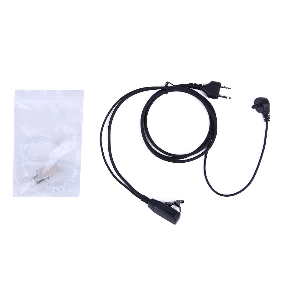 Для Midland Walkie Talkie Air Acoustic Tube Earbud Earpiece наушники Mic Alan GXT G6 G7 G8 G9 75 810 GXT650 LXT80 радио