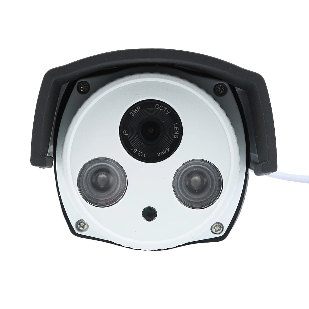 4 мм объектив высокого качества безопасности IP Камера HD 1200TVL 1/4 CMOS 2 ИК ночного Водонепроницаемый открытый монитор системы безопасности CCTV Камера прочный