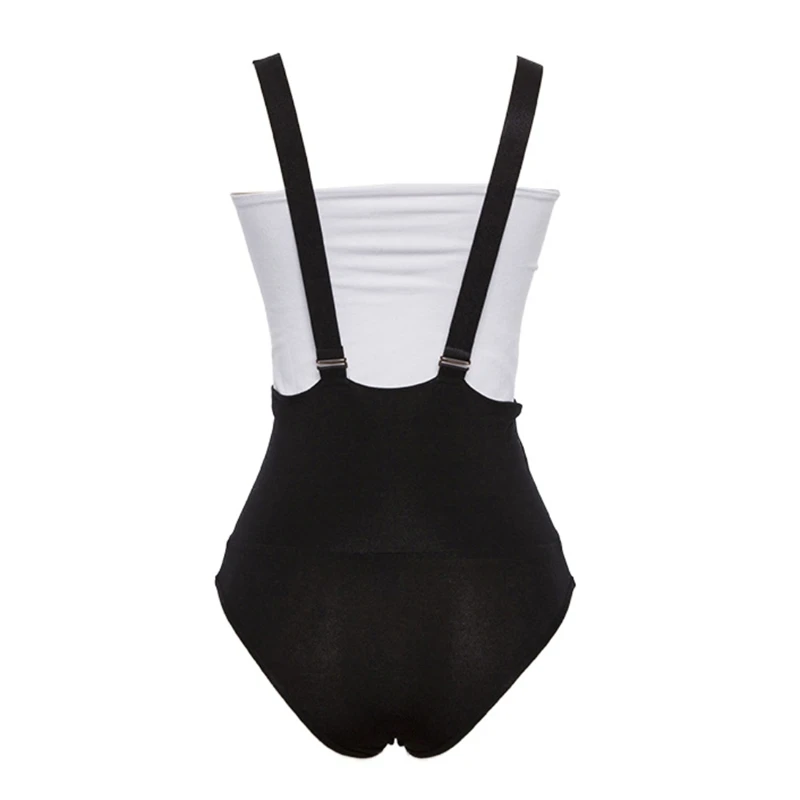 Письмо печати бандажный купальник Для женщин Мода Сексуальная Для женщин леди Тонкий рукавов Lace-up Bodysuit Feminino комбинезон