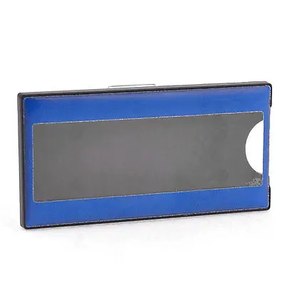 

Blue Black Plastic Housing Office Business School Work Badge Holder