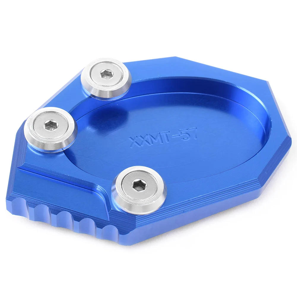 Для Kawasaki VERSYS 650 2010-& KLX250 2009- мотоцикла с ЧПУ Kickstand Foot Side Stand Extension Pad Поддержка пластины