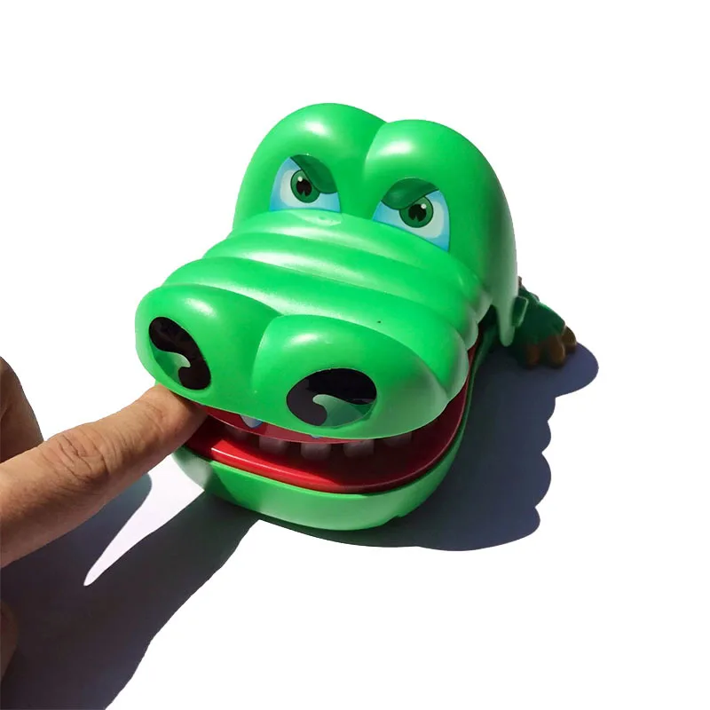 Large Size Bite Finger Crocodile Tricky Toys Children Innovative Toy Party Tricky Table Game Toy Kids Novelty Prank Funny Gift