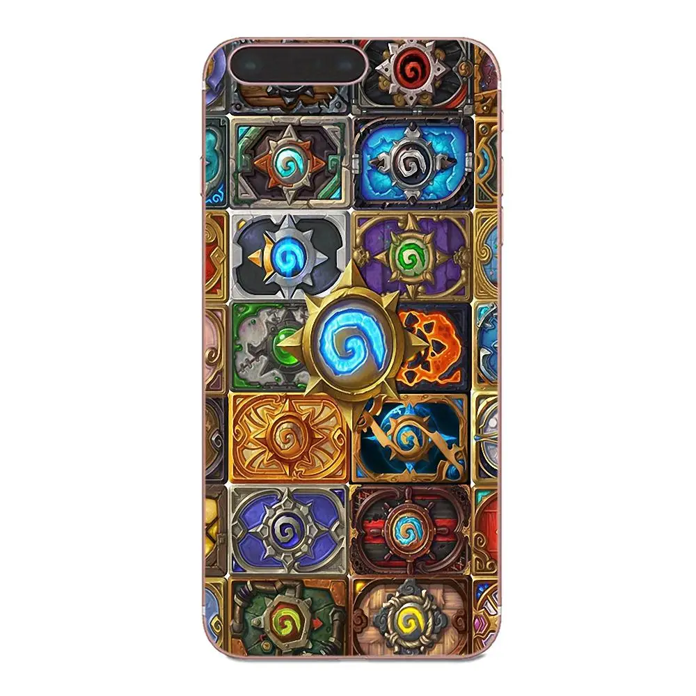 Игровой чехол из ТПУ с кармашком Hearthstone для Huawei Honor 4C 5A 5C 5X 6 6C 6A 6X 7 7X 8 9 V8 V10 Y3II Y5II Y6II G8