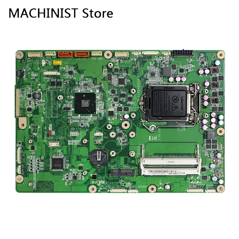Оригинальная материнская плата для Lenovo AIO M70Z M90Z M92Z M9000Z IQ57 Q57 DDR3 LGA1155 DA0QU8MB6I0