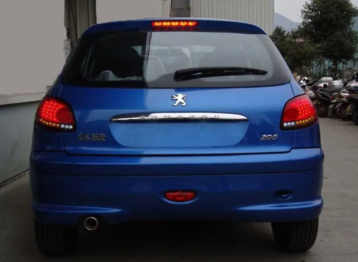 car led tail light 98 07 peugeot 206 led tail lights led rear lamp performance led tail lamps 1 1 replacement lamp desk led led plug in lampled flame lamp aliexpress