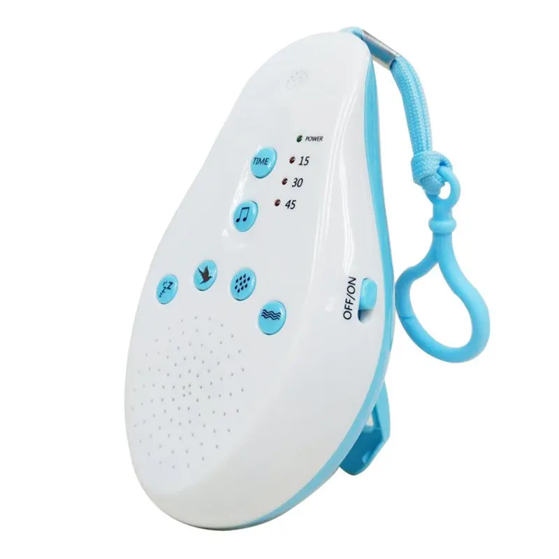 

Baby Sleep White Noise Machine Soothing Sound Recording Voice Sensor With 8 Soothing Sound Automatic Off Timer Baby Sleep Inst