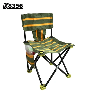 

K8356 Quality Portable 600D Nylon Cloth lFloding Fishing Chair Outdoor Beach Camping Chair Green With Yellow 4 Sizes For Chosen