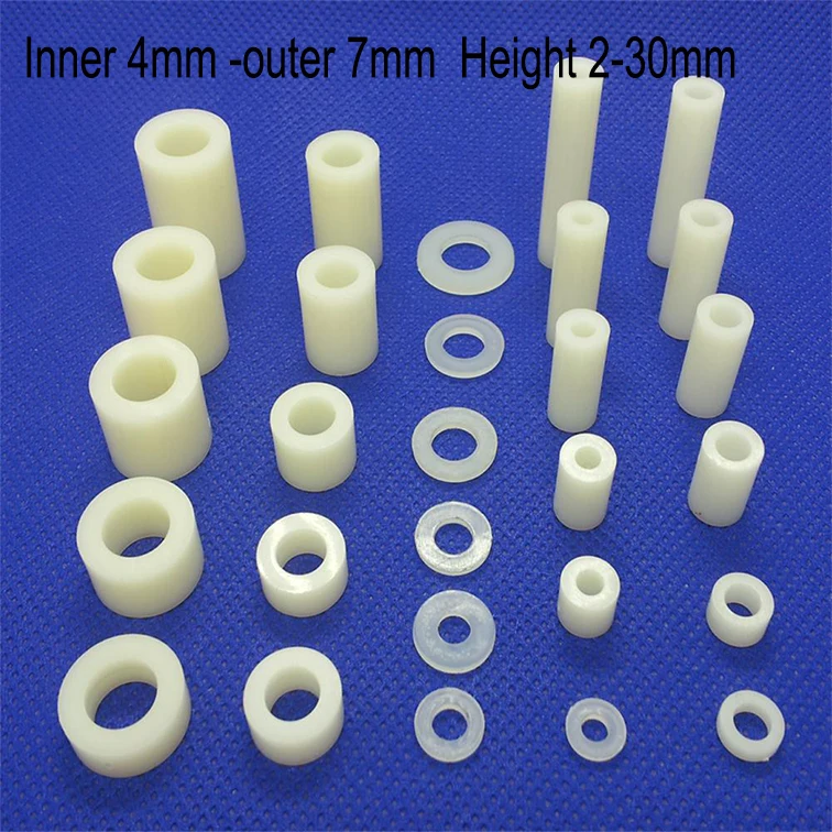 Buy Inner 4mm ABS Spacer PCB board suport spacer&7*4*2