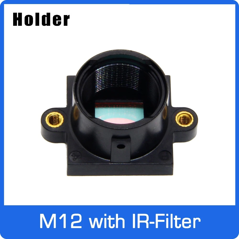 M12 Mount Holder Pc+30gf With 650nm Ir Filter For M12 Lens Support