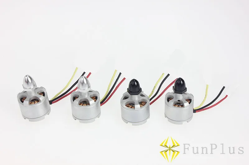 

4pcs CW CCW 2212 920KV Black Silver Brushless Motor for 3-4S FPV Quadcopter Quadcopter F330 F450 F550 X525 Cheerson CX-20 Drone