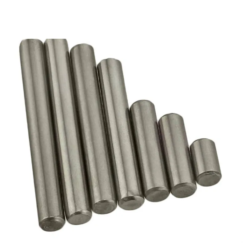 2PCS M8*16/20/25...45 GB119 1PCS M8*50/55/60 304 цилиндрические штифты из нержавеющей стали высокого