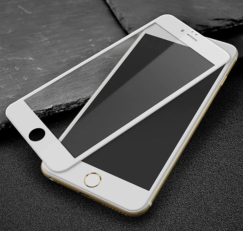 MOUSEMI For iPhone 6 6S 7 Glass Screen Protector Full Cover 3D Film Ultra Thin Protective Glass For iPhone 7 8 Plus X 6 On Glass