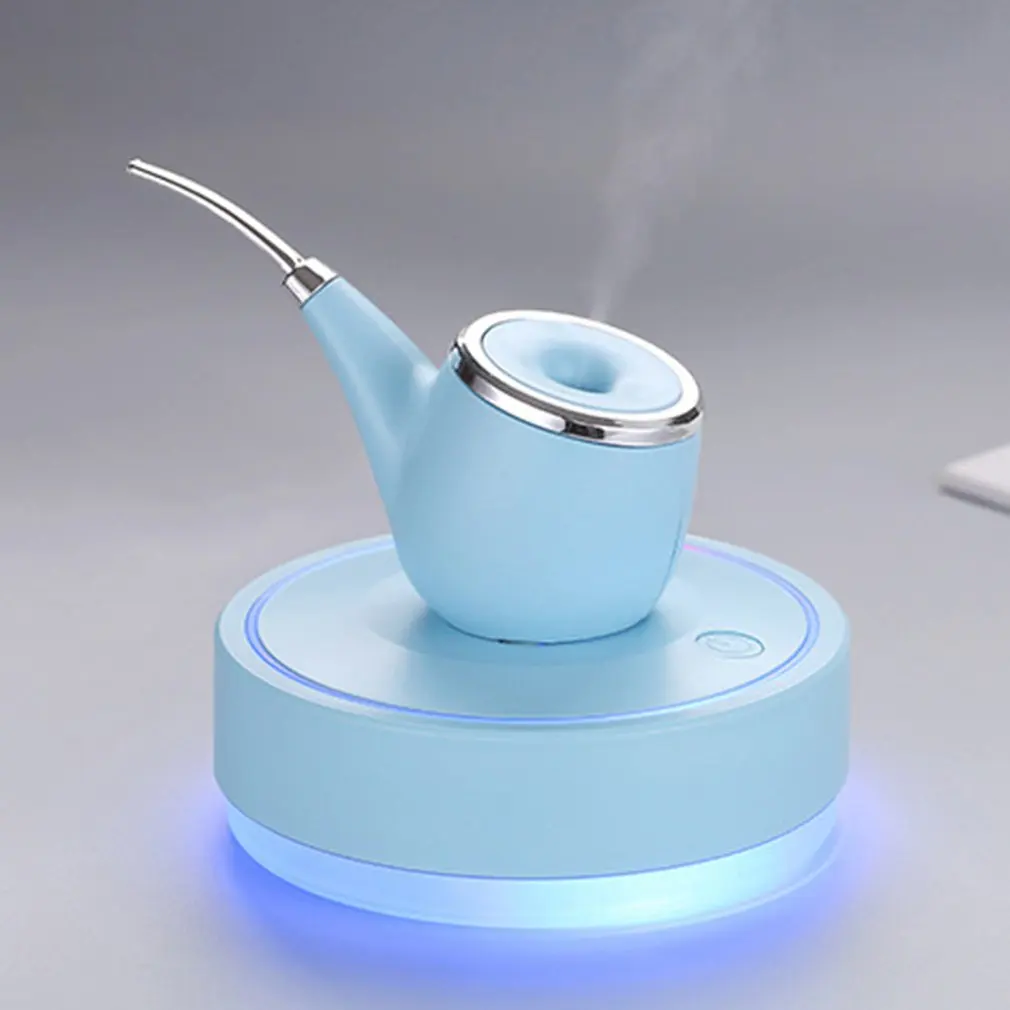 

Mini Tobacco Pipe Shape Air Humidifier LED Light USB Ultrasonic Aroma Humidifier DC 5V Home Car Aromatherapy Diffuser