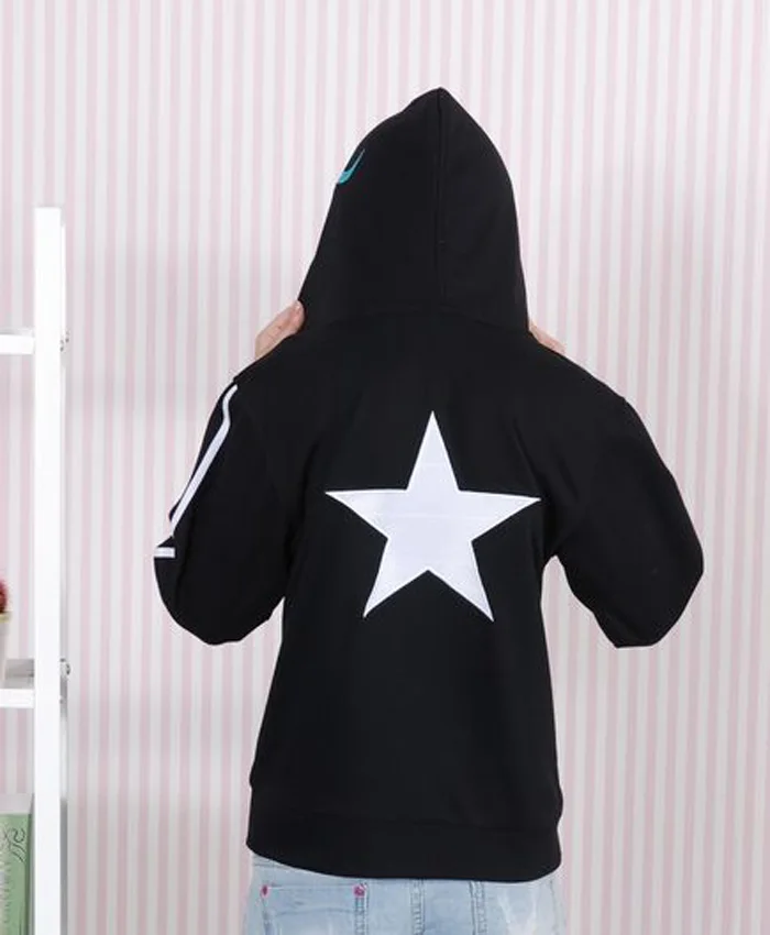 Костюм для косплея аниме Fantasia Infantil Black Rock Shooter черная толстовка с капюшоном куртка