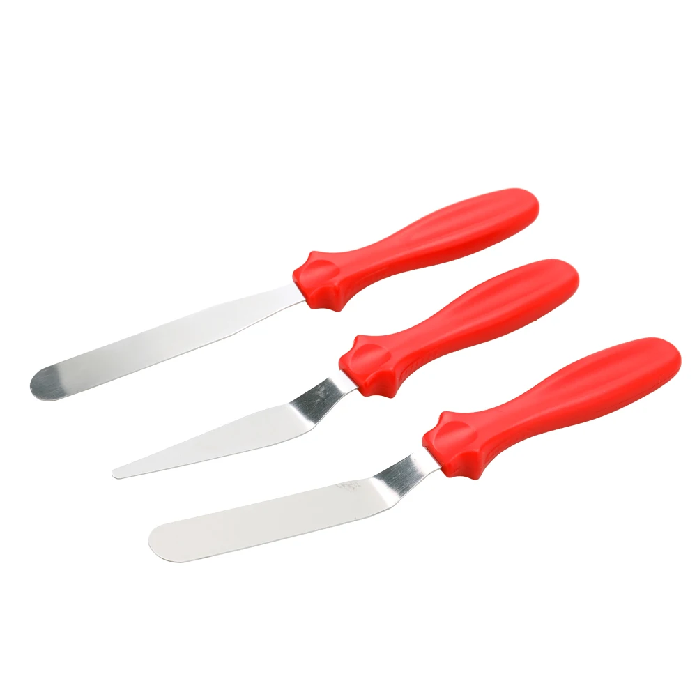 Buy 3Pcs Stainless Steel Crank Butter Cream Cutter