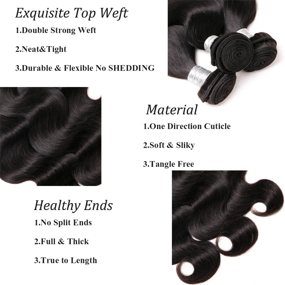 Brazilian Body Wave 3 Bundles With Closure Human Hair Bundles With Lace Closure 4 Bundles/lot Jaycee Hair 100% Remy Extensions Brazilian Body Wave 3 Bundles With Closure Human Hair Bundles With Lace Closure 4 Bundles/lot Jaycee Hair 100% Remy Extensions