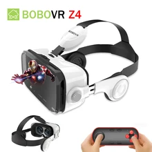 Bobovr Z4 Google VR Carboard Headset 3D Glasses Box Virtual Reality Goggles Gerceklik VR For Smartphone Helmet Headset Lens