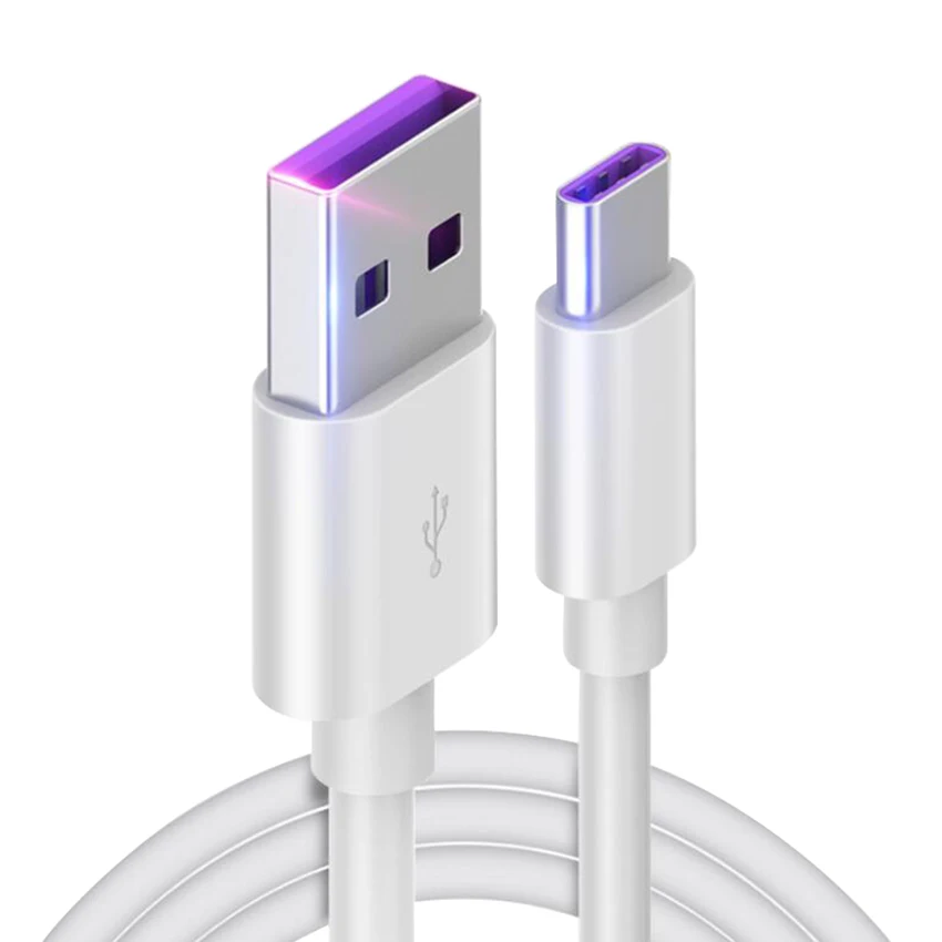 

0.5/1/1.5/2M 5A USB Type C Cable For Huawei P30 P20 Pro lite Mate20 10 Pro P10 Plus lite USB 3.1 Type-C Fast Charger Cable