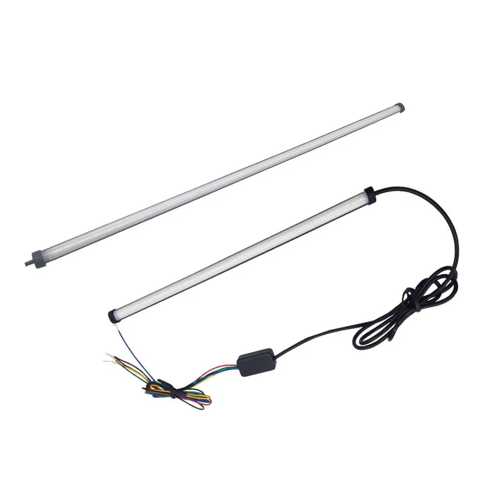 Motorcycle Car DRL LED Sequential Strip Light Flowing Switchback Brake