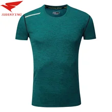 Мужская футболка для активного отдыха с коротким рукавом, футболка для бега, фитнес, тонкий Теннисный футбол, джерси, одежда для спортзала, быстросохнущая Спортивная футболка