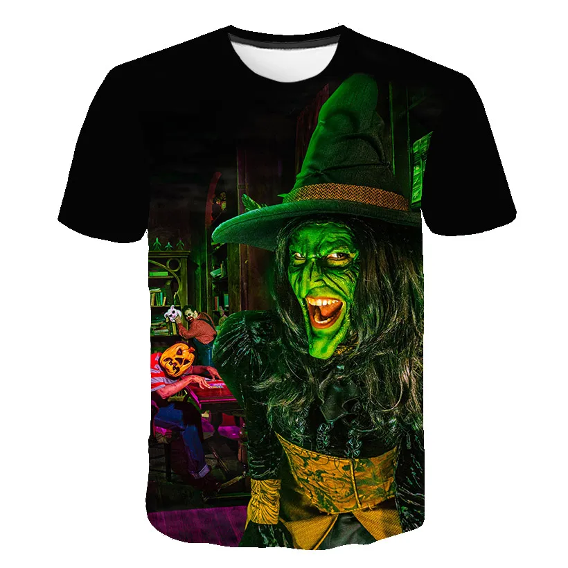 Skull Tshirt Men Halloween Witch T-shirt Punk Rock Clothes Anime 3d T Shirt Prints Blood Hip Hop Mens Clothing Summer Tops Skull Tshirt Men Halloween Witch T-shirt Punk Rock Clothes Anime 3d T Shirt Prints Blood Hip Hop Mens Clothing Summer Tops