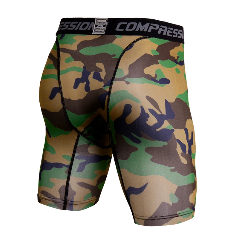 Running Tights Men Short Compression Sportswear sports shorts sports leggings compression pants For Bodybuilding Fitness Workout Gyms