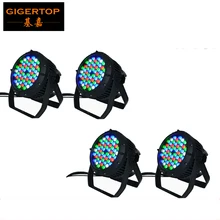 TIPTOP 4xlot 54x3 W Водонепроницаемый светодиодное парное освещение IP65 Алюминий в виде ракушки RGBW садовое Наружное освещение Эдисон светодиодный's AC90V-240V