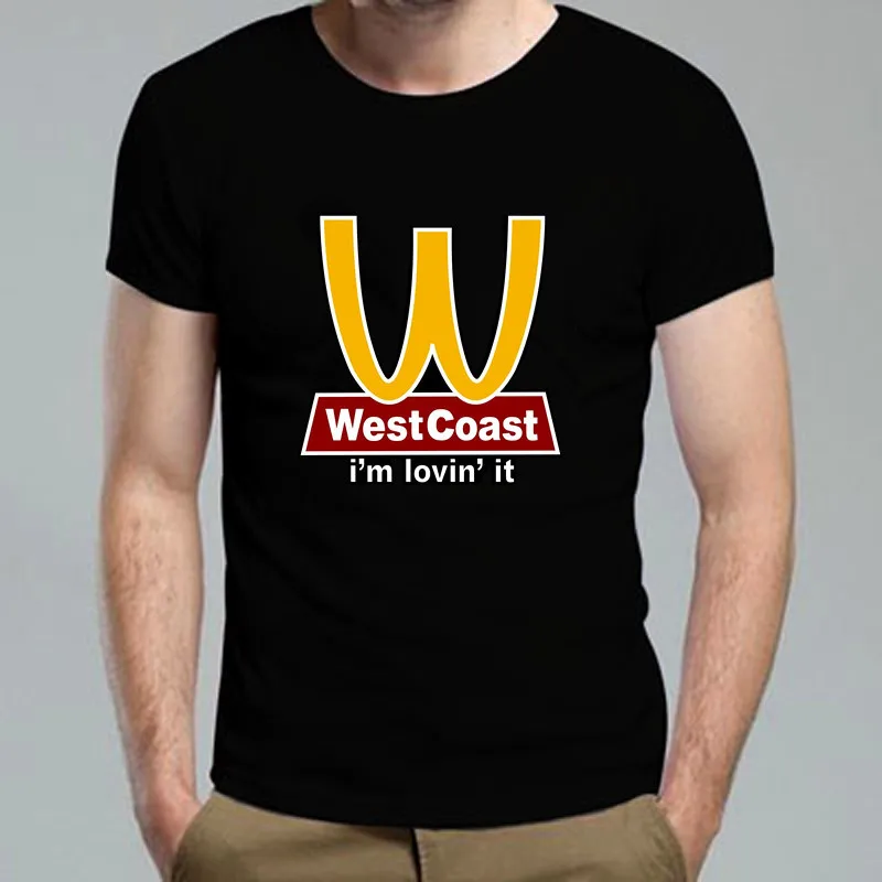 New 14 Men S Summer T Shirt Westcoast I M Lovin It Man Sweatshirt Boys T Shirt Top Tee 100 Cotton Free Shipping Cotton Shift Cotton Brocadecotton T Shirt Weights Aliexpress