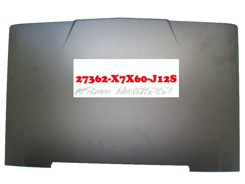 Ноутбук ЖК-Верхняя Крышка для Gigabyte для Aero X7 V7 27362-X7X60-J12S/для Aero 14 Задняя крышка черная Оригинальная передняя рамка