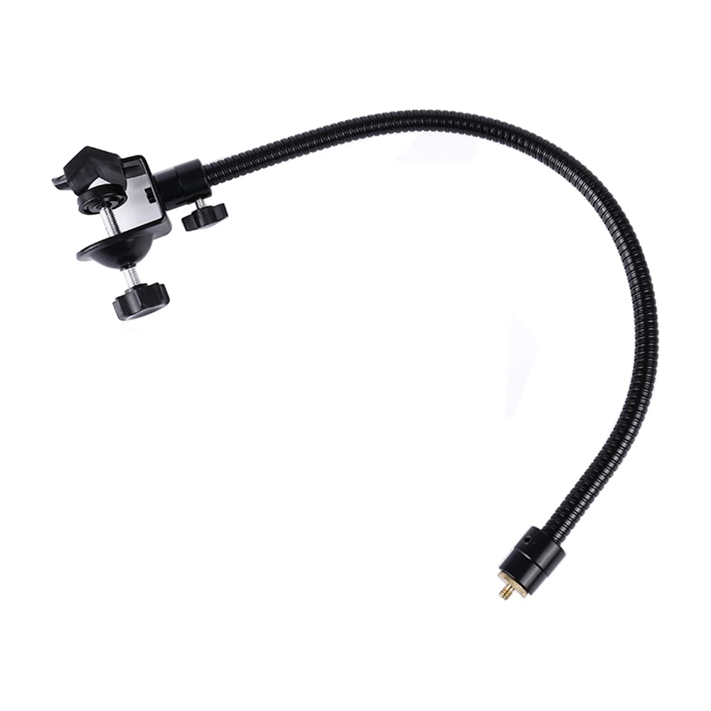 

Multi-function C/U Clamp with Flex Arm for Lighting Flash Light Stand Magic Clip Bracket Photography Studio Accessory