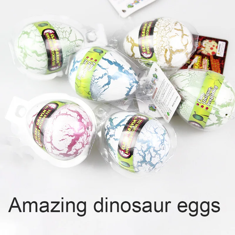 Free delivery of 1Pcs neutral dinosaur eggs hatched in water, magic dinosaur eggs toys toys for children