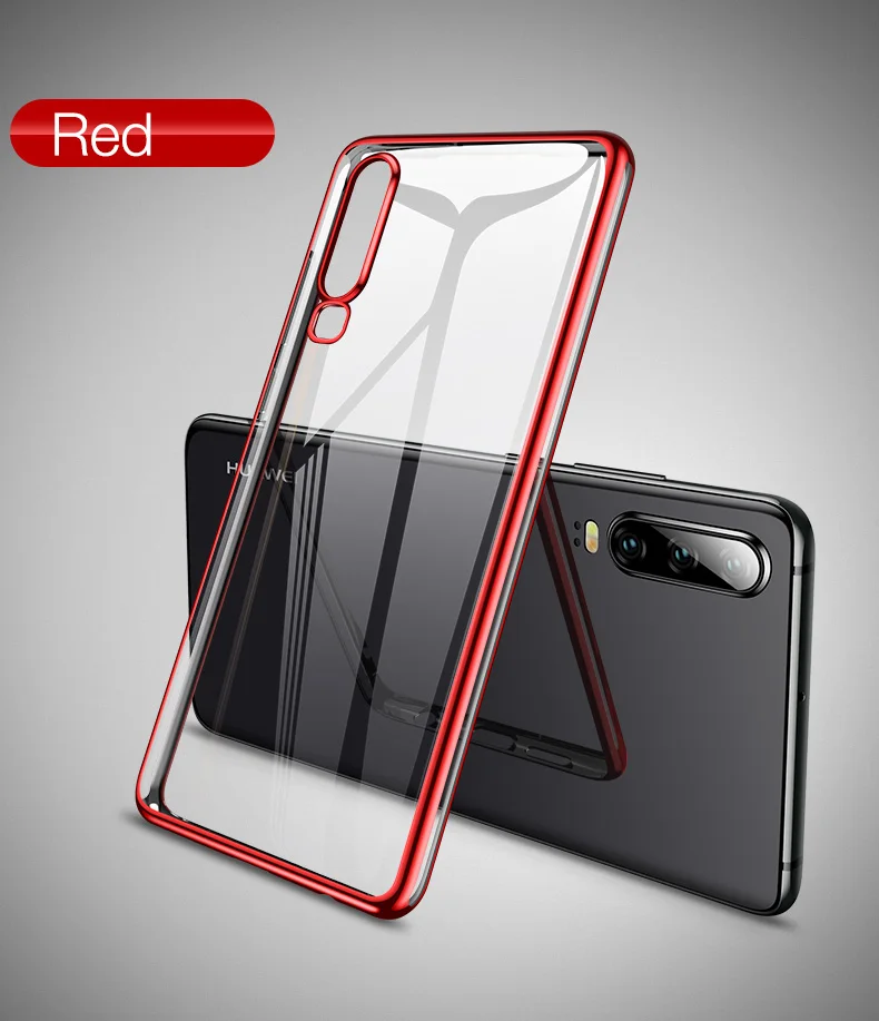 CAFELE Silicone Plating Case For Huawei P30 Pro Transparent Back Protector Ultra Thin Soft TPU Phone Cover for Huawei P30Pro (11)