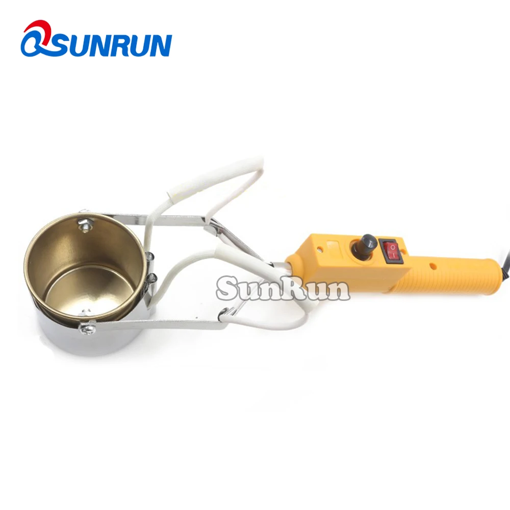Portable soldering furnace high-power melting tin electrician melting tin pot hand-held small-scale melting furnace