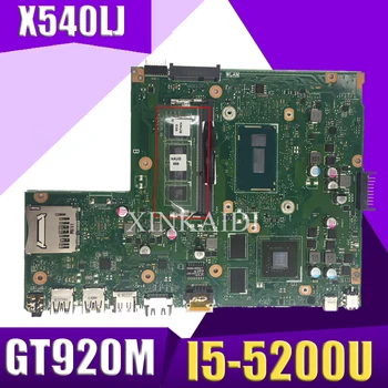 

XinKaidi X540LJ Laptop motherboard for ASUS X540LJ X540L F540L X540 Test original mainboard 4G-RAM I5-5200U GT920M