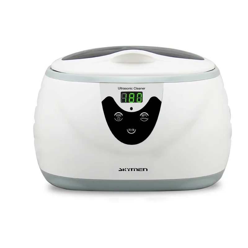 

Household Ultrasound Cleaner Touch Automatic Ultrasonic Cleaner Time adjustable Ultrasonic Bath 600mL Jewelry Washing Machine