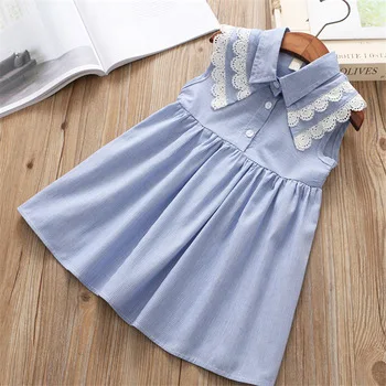 Hurave-2018-Baby-Girls-Clothes-Children-Sleeveless-turn-down-collar-dress-causal-lace-work-solid-cotton.jpg_350x350