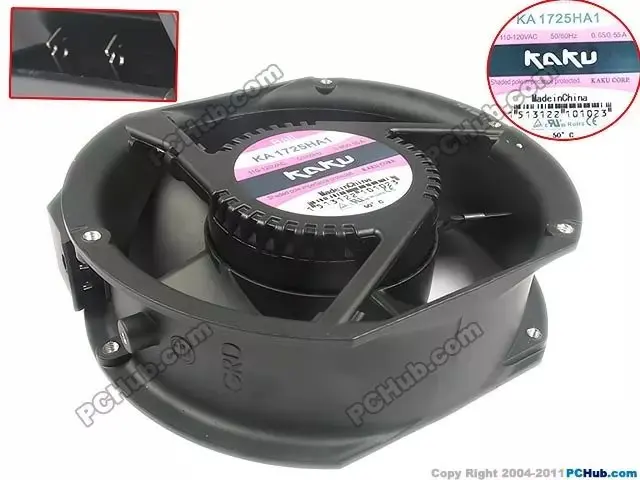 Вентилятор охлаждения сервера KA1725HA1 AC 110 120 В 0 65/A x 51 мм|cooling fan|server fanac cooling fan |