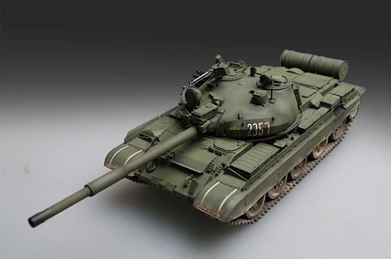 Модель 1/72 русский T-62 BDD 1984(1972 Модифицированная) Танк Игрушка Сборная модель