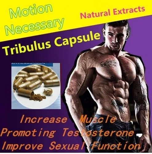 

100 Caps Tribulus 90% Saponin Extract of Tribulus Terrestris Extract libido Promote / increase muscle booster